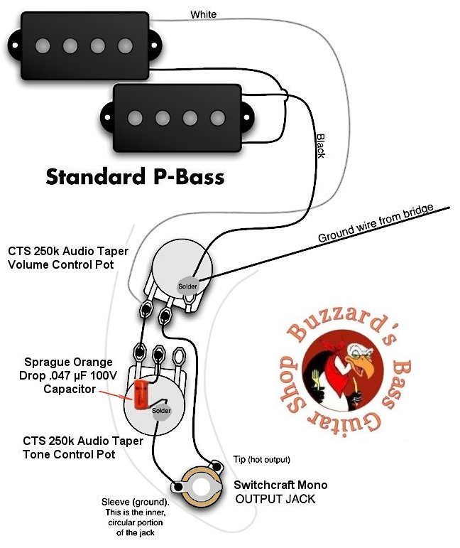 Help Diagnosing P Bass Pickup Circuit