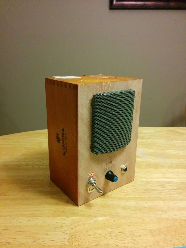 CBA – Cigar Box Amp for CBG.