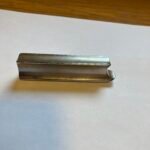 Metal bar guitar slide