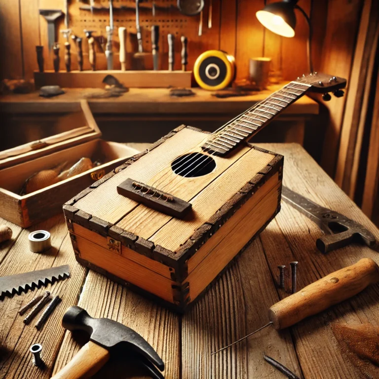 DIY cigar box guitar history