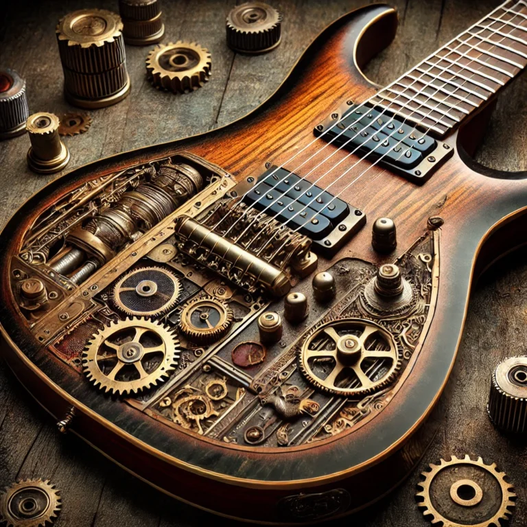 SteamPunk Guitar