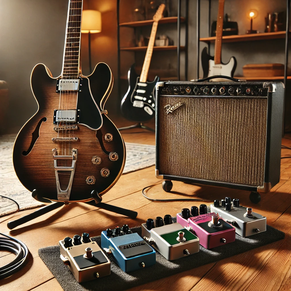 blues guitar setup