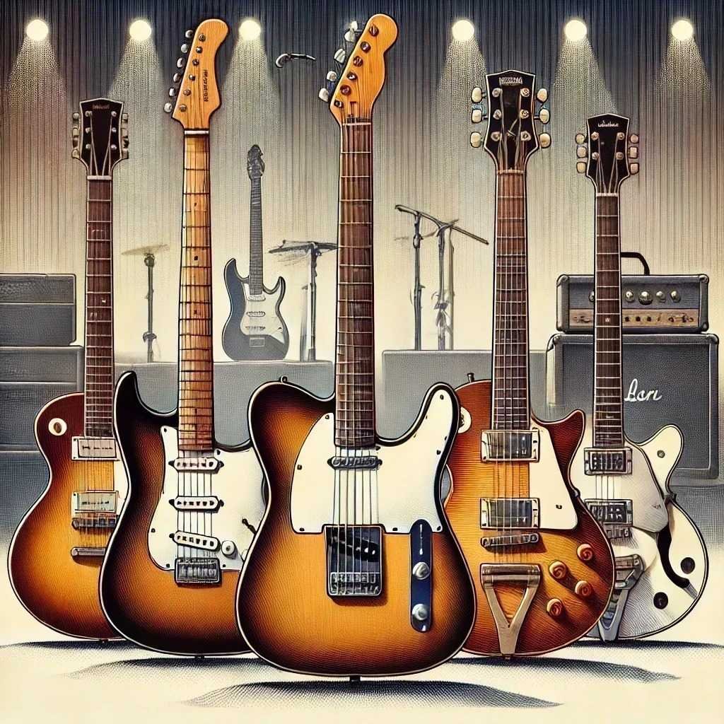 famous guitar brands and models