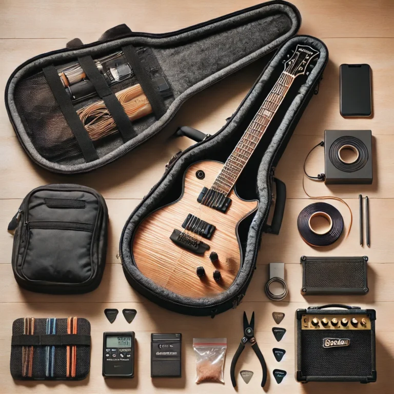 travel guitar accessories